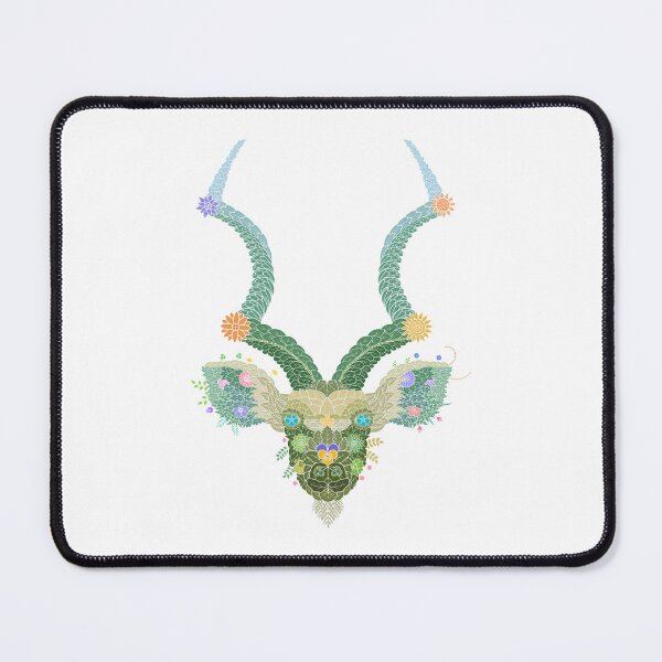 Item preview, Floral  Animal "Wildebeest" WeArePrettierThanFlowers designed and sold by 366birthflower.