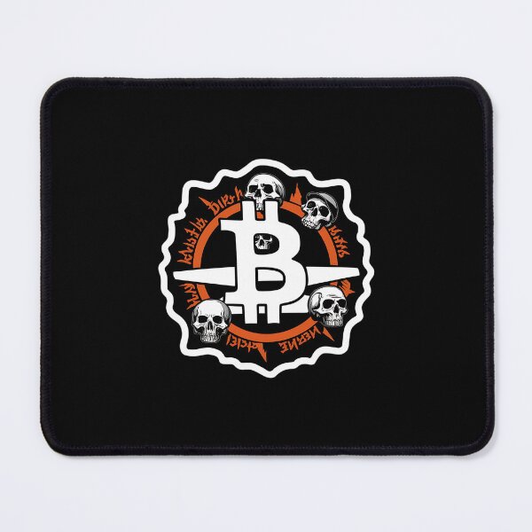 Item preview, Bitcoin Minimal Pulse for Modern Believers designed and sold by RadDeck.