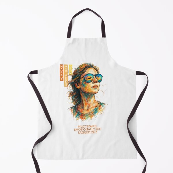 Item preview, Funny Pilot wife Mothers Day shirt mug gift designed and sold by SharpDigiDesign.