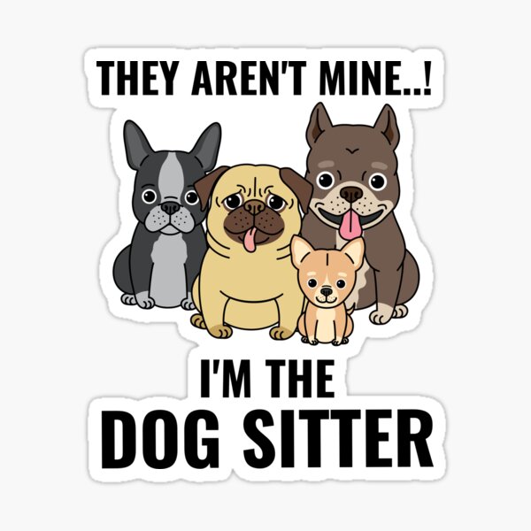Item preview, Professional Dog Sitter designed and sold by 87-Aesthetics.