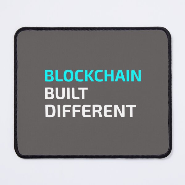 Item preview, BLOCKCHAIN BUILT DIFFERENT  designed and sold by TheNopeSociety.