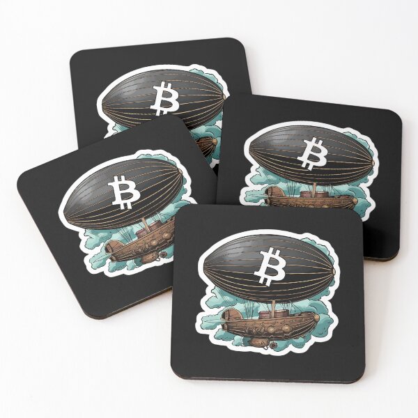 Item preview, Bitcoin Pulse in Minimalist Form designed and sold by RadDeck.