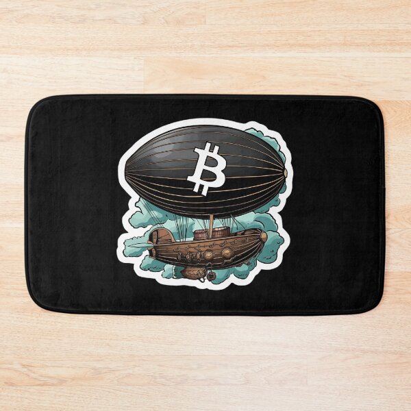Item preview, Bitcoin Pulse in Minimalist Form designed and sold by RadDeck.