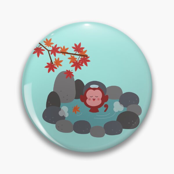 Item preview, Hot Tub Monkey Zen – Soak, Smile, Repeat! designed and sold by Happy Doodle Club.