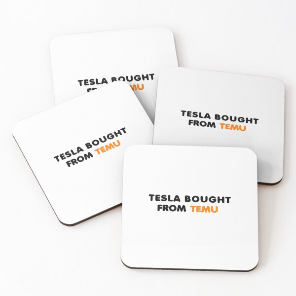 Item preview, Tesla bumper sticker tariffs designed and sold by frozencoco.