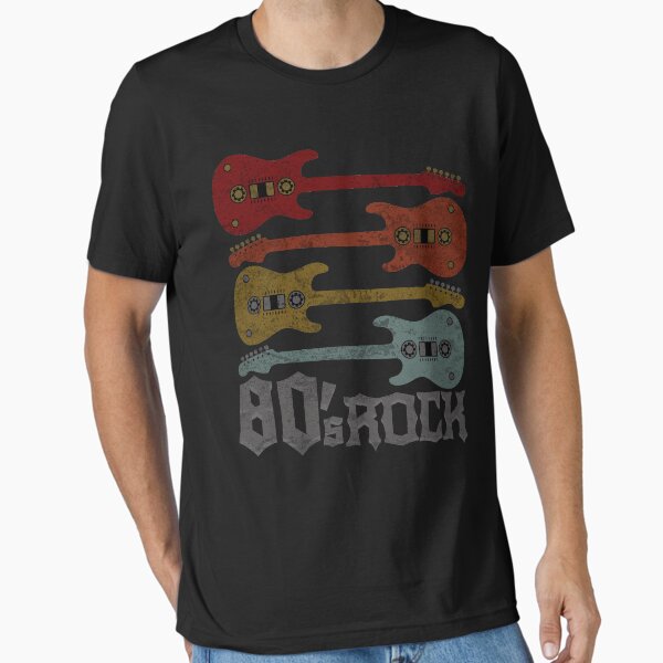 Artikel-Vorschau von 80er Jahre Rock Gitarre 1980er Vintage Grunge 80er Jahre Kostüm T-Shirt, designt und verkauft von DocRogerThat.