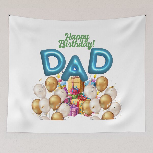 Item preview, HAPPY BIRTHDAY DAD designed and sold by FAMILY DYNASTY.