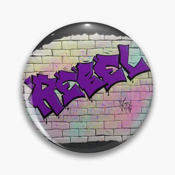 Item preview, Rebel Purple Graffitti designed and sold by Kits-Creations.