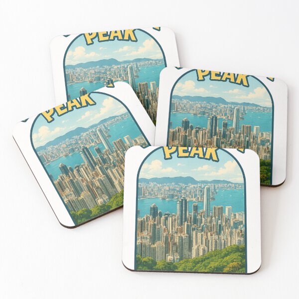 Item preview, Victoria Peak Skyline View, Hong Kong Island designed and sold by Places On Earth.
