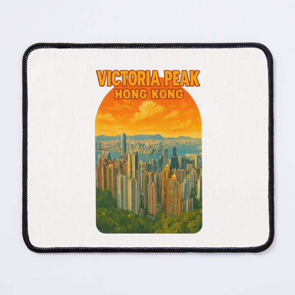 Item preview, Sunset Over Victoria Peak and Hong Kong Skyline designed and sold by Places On Earth.