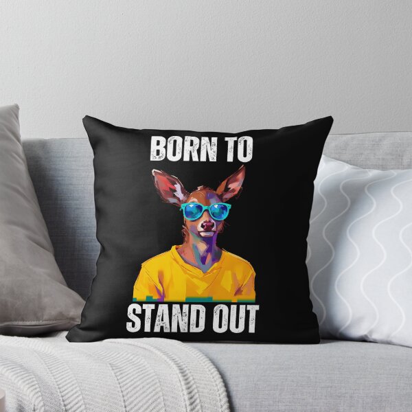 Item preview, Urban Deer Portrait – Born to Stand Out designed and sold by Dino-Lune.