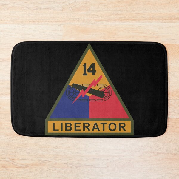 Item preview, SSI - 14th Armored Division w Name Tape X 300 designed and sold by Military Insignia Products.