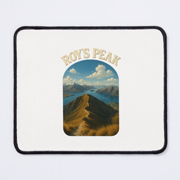 Item preview, Roy's Peak Ridgeline and Lake Wanaka Panorama designed and sold by Places On Earth.