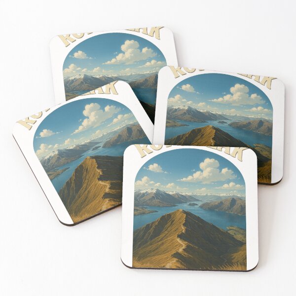 Item preview, Roy's Peak Ridgeline and Lake Wanaka Panorama designed and sold by Places On Earth.