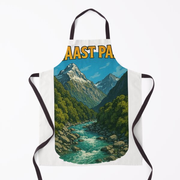 Item preview, Haast Pass River and Mountains, New Zealand designed and sold by Places On Earth.