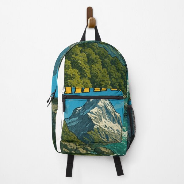 Item preview, Haast Pass River and Mountains, New Zealand designed and sold by Places On Earth.