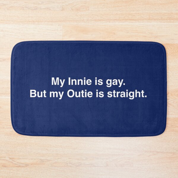 Item preview, MY INNIE IS GAY BUT MY OUT IS STRAIGHT EVIL CORPORATION SHIRT designed and sold by aydapadi.