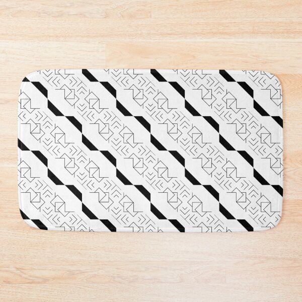 Item preview, Retro Art Deco Geometric Pattern 24.084.4 designed and sold by Space & Care - Art Deco GeoMetrica.
