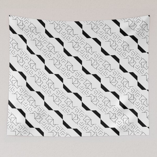 Item preview, Retro Art Deco Geometric Pattern 24.084.4 designed and sold by Space & Care - Art Deco GeoMetrica.