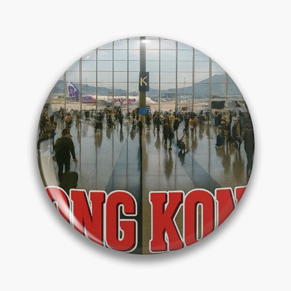 Item preview, Hong Kong Airport Departures Hall at Chek Lap Kok designed and sold by Places On Earth.