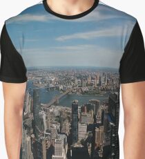 Manhattan, #Manhattan, New York, #NewYork, NYC, #NYC, New York City, #NewYorkCity Graphic T-Shirt