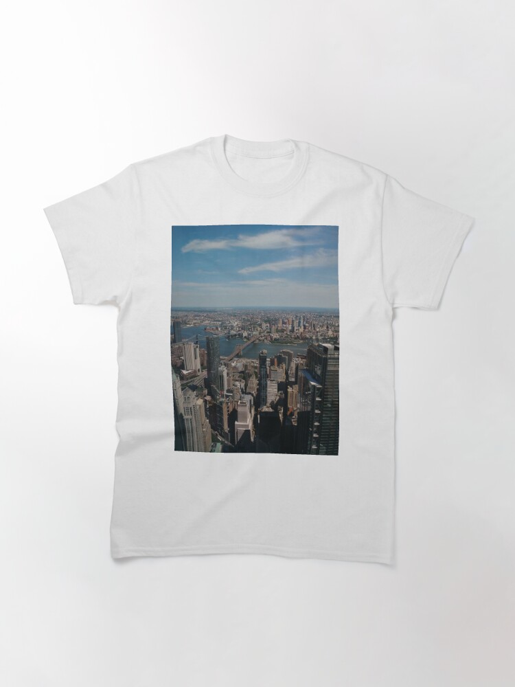 Alternate view of Manhattan, #Manhattan, New York, #NewYork, NYC, #NYC, New York City, #NewYorkCity Classic T-Shirt