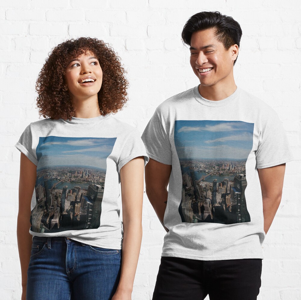 Manhattan, #Manhattan, New York, #NewYork, NYC, #NYC, New York City, #NewYorkCity Classic T-Shirt