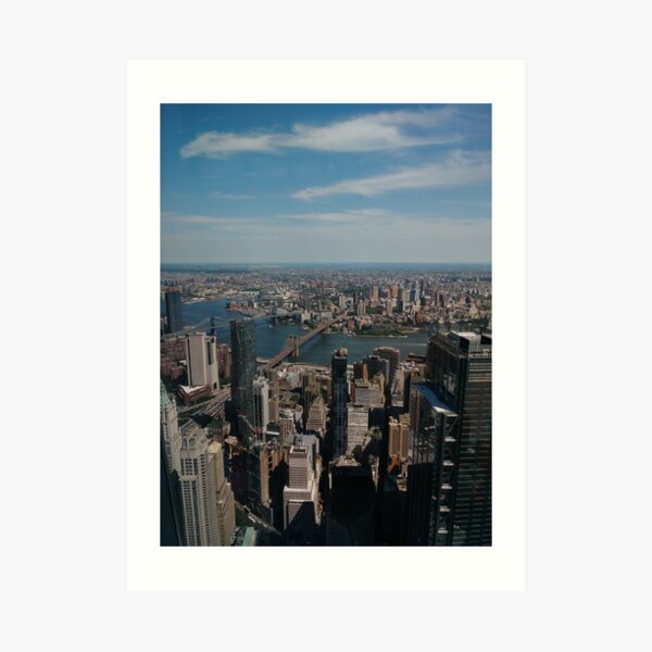 Manhattan, #Manhattan, New York, #NewYork, NYC, #NYC, New York City, #NewYorkCity Art Print
