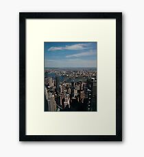 Manhattan, #Manhattan, New York, #NewYork, NYC, #NYC, New York City, #NewYorkCity Framed Print