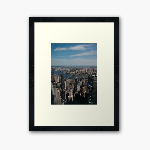 Manhattan, #Manhattan, New York, #NewYork, NYC, #NYC, New York City, #NewYorkCity Framed Art Print