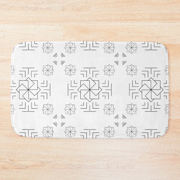 Item preview, Retro Art Deco Geometric Pattern 24.084.5 designed and sold by Space & Care - Art Deco GeoMetrica.