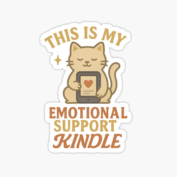 Item preview, Emotional Support Kindle designed and sold by TaliSora.