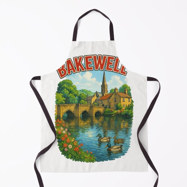 Item preview, Bakewell Riverside and Church, Peak District England designed and sold by Places On Earth.