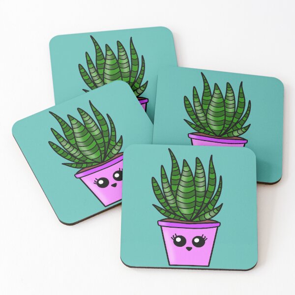 Item preview, Cute kawaii pot plant drawing  designed and sold by MindfulArtSandy.