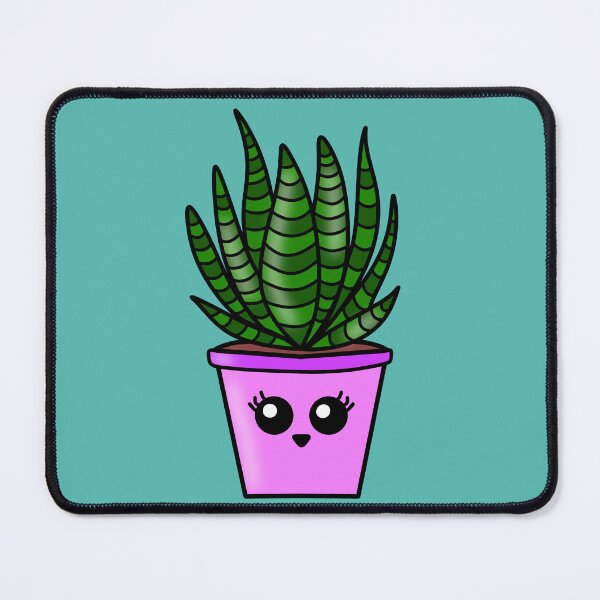 Item preview, Cute kawaii pot plant drawing designed and sold by MindfulArtSandy.