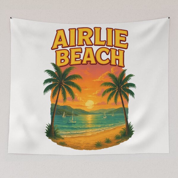 Item preview, Sunset at Airlie Beach, Whitsundays Queensland Australia designed and sold by Places On Earth.