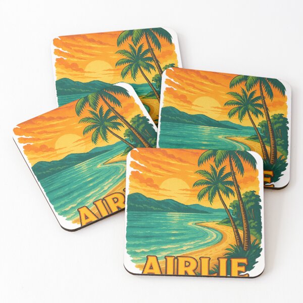 Item preview, Coastal Sunset at Airlie Beach, Whitsunday Coast designed and sold by Places On Earth.
