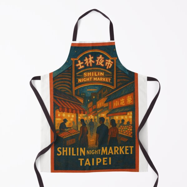 Item preview, Shilin Night Market Entrance, Taipei Taiwan designed and sold by Places On Earth.