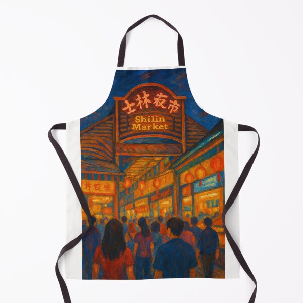 Item preview, Crowd at Shilin Market, Taipei’s Famous Night Bazaar designed and sold by Places On Earth.