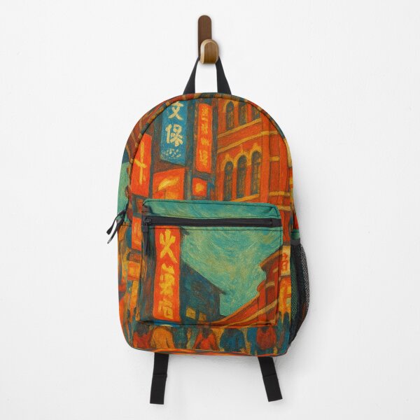 Item preview, Ximending Red House and Night Lights, Taipei Taiwan designed and sold by Places On Earth.