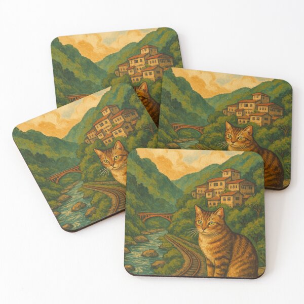 Item preview, Houtong Cat Village Railway and Mountains, Taiwan designed and sold by Places On Earth.