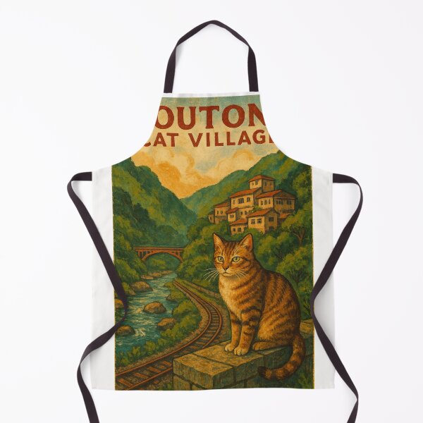 Item preview, Houtong Cat Village Railway and Mountains, Taiwan designed and sold by Places On Earth.