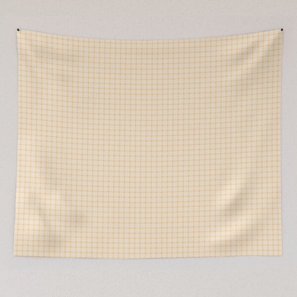 Item preview, Grid pattern on yellow background designed and sold by babyandbunny.