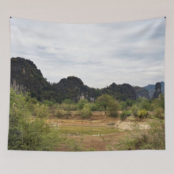 Item preview, The wild harmony of the Thakhek karst mountains designed and sold by franck380.