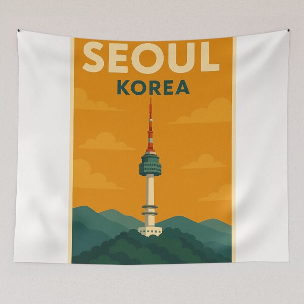 Item preview, Namsan Seoul Tower in South Korea designed and sold by Places On Earth.