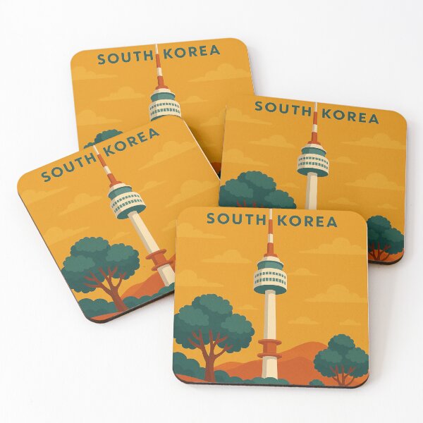Item preview, Namsan Seoul Tower on Namsan Mountain, South Korea designed and sold by Places On Earth.