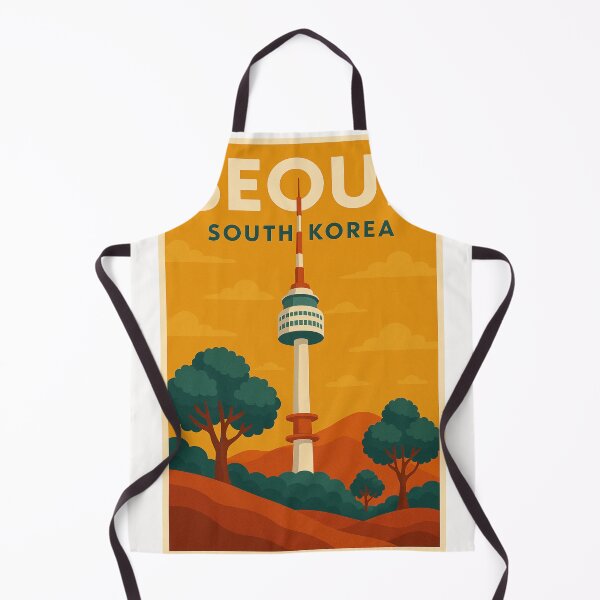 Item preview, Namsan Seoul Tower on Namsan Mountain, South Korea designed and sold by Places On Earth.