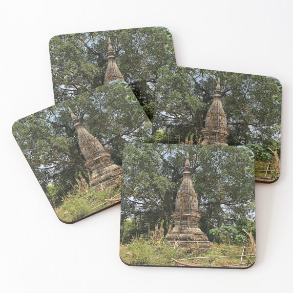 Item preview, A forgotten stupa in the rice fields designed and sold by franck380.