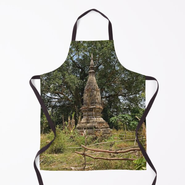 Item preview, A forgotten stupa in the rice fields designed and sold by franck380.