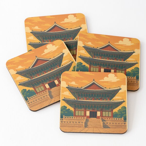 Item preview, Gyeongbokgung Palace Architecture, Seoul South Korea designed and sold by Aryabek.